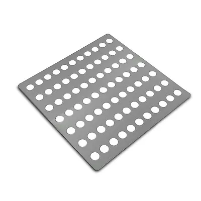 £5.25 • Buy Drain Cover Leaf Guard Metal Stainless Steel Grid Plate Grate Rustproof 15x15cm