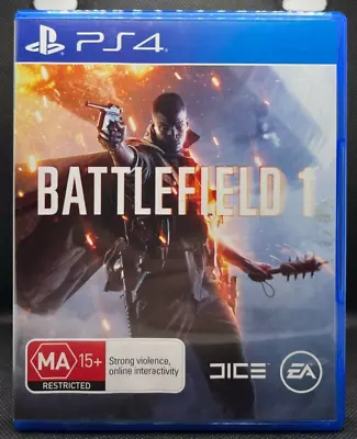 Battlefield 1 For PlayStation 4 / PS4 - VGC & COMPLETE • $14.95