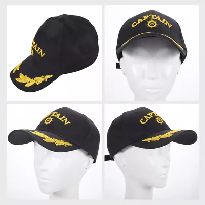  Captain Hat Cotton Bride Sailor Sports Caps For Men Outdoor • £10.38