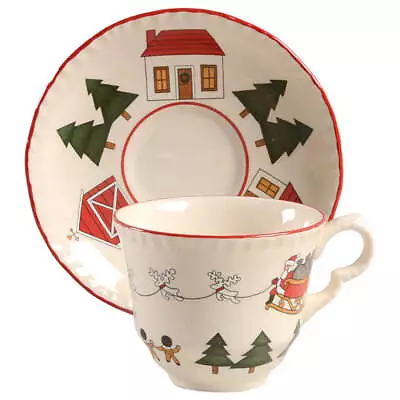 Mason's Christmas Village Cup & Saucer 6124889 • $13.99