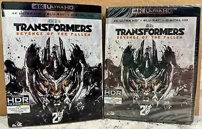 Transformers: Revenge Of The Fallen 4K UHD + Blu-ray + Digital BRAND NEW W/ Slip • $7.50