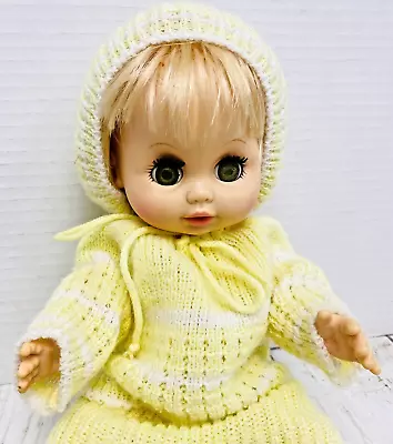 Vintage Vogue Doll 1975  Green Eyes Yellow Outfit #6 • $25.50