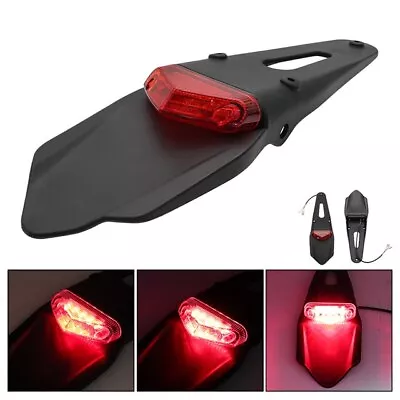 For Yamaha XT250 Motorcycle Enduro 12-LED Fender Brake Rear Tail Light 12V Red • $14.83