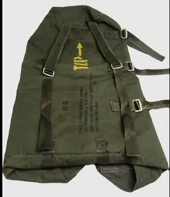 Vietnam Era US Army Airborne Parachutist's Equipment / Weapons Pack 1972   WOW • $65