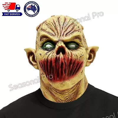 Halloween Monster Balaclava Dead Demons Zombie Full Face Latex Mask Cosplay • $32.95