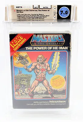 1983 Motu Masters Of The Universe He-man Intellivision Wata 7.0 With Comic Book • $360