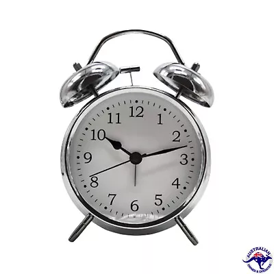 $15.99 • Buy Twin Bell Alarm Clock Quartz Alarm Clock Night Light