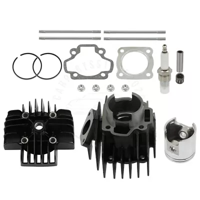 Cylinder Piston W/Gasket Set 60cc Big Bore Top End Kit For Yamaha PW50 1981-2009 • $39.05