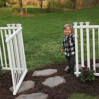 ZP19038 Baskenridge Fence Gate White • $136.99