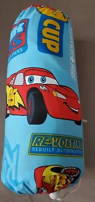 New Disney Store CARS Lightning McQueen 95 TWIN SHEETS Pixar  Blue Red 3pc Rare! • $58