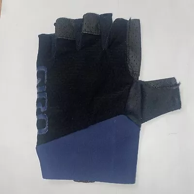 Giro Zero CS Cycling Gloves Large Black Midnight Blue • $23