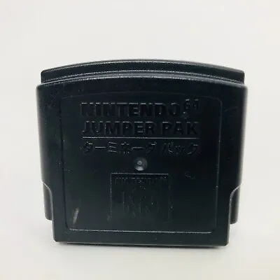 Nintendo 64 Black Jumper Pack NUS-008 N64 Loose Pak  • $8