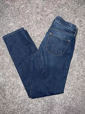 J Brand Aidan Ringer Size 26(29 3/4X29) Boyfriend 9” Rise 100% Cotton • $19.95