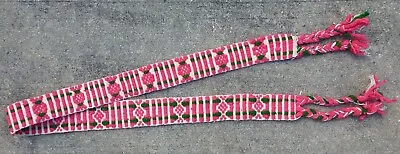 Vintage Handwoven Belt Faja Textile– Mexico – Mixtec? Zapotec? Nahua? Triqui? • $49