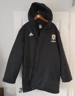 Middlesbrough Fc Official Adidas Managers/coaches/subs Bench Jacket Vgc Xl Rare • £25.80