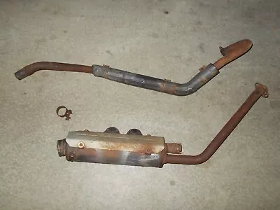 $424.99 • Buy 2006 Kawasaki KFX 700 Exhaust Muffler Header Pipe Clamp Silencer V Force