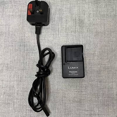 Genuine PANASONIC LUMIX DE-A12 / DE-A12A Battery Charger Including Power Cable. • £9.99