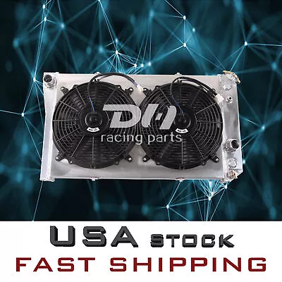 $189 • Buy Fits 82-02 CHEVROLET S10 S-10 Blazer V8 Conversion 3 ROW Radiator Shroud Fan AT