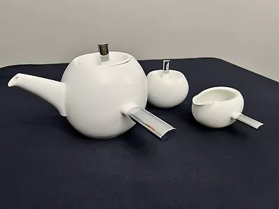 Rosenthal Studio Linie Tea Set With Teapot Sugar Bowl & Cream Pitcher • $189.99