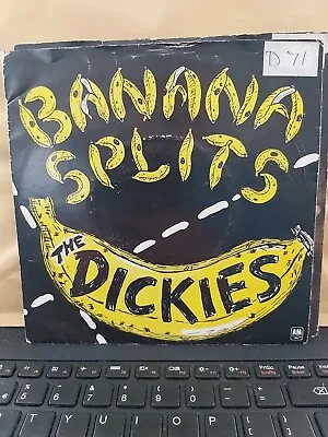 £5 • Buy The DICKIES - Banana Splits 7'' Yellow  Vinyl Single 