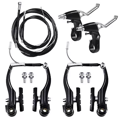Mountain Bike V Brake Caliper Set  Front And Rear V-Brake Replacement With Cable • $16.50