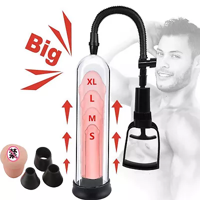 Penis Dilator Dilator Plug Ball Stretcher& Penis Pump Vacuum Enhancer Extender • $19.99