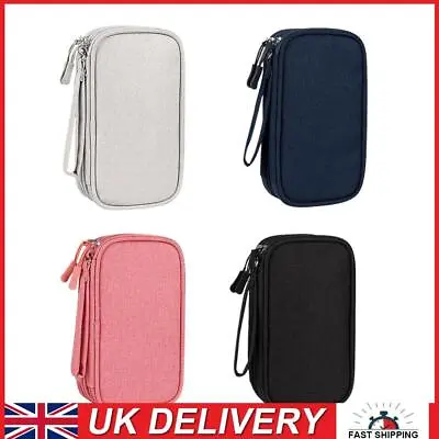 Digital Storage Bag Cable Organizer Portable Charger Cable Earphones Holder • £7.69
