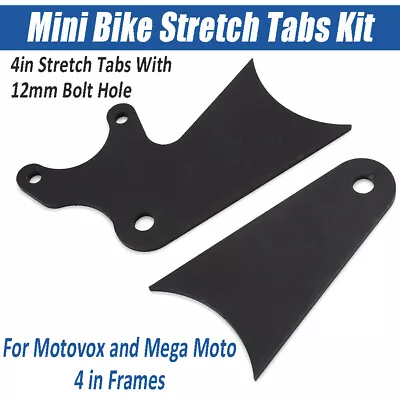 Mini Bike Stretch Tabs Kit For Motovox 4 In Mega Moto Frames Big Brake With Bolt • $43.99