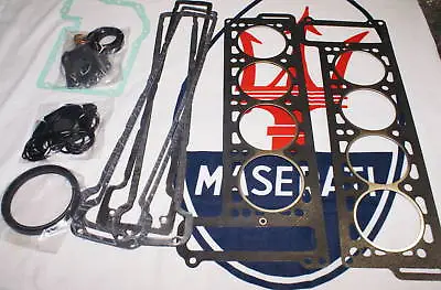 Maserati Ghibli Indy Bora Khamsin Mexico Quattroporte Engine Full Gasket Set • $549