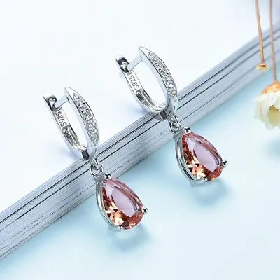 Diaspore Gemstone Earrings Women Earrings Color Change Crystal Earring Gift • $17.99