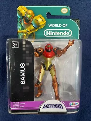 World Of Nintendo 2.5  Mini Figure: Metroid Samus • $22.99