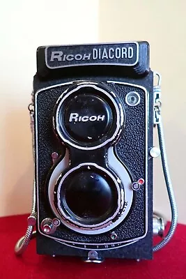 CLAed! Ricoh Diacord G  120 Film Medium Format TLR 6x6 Camera TESTED & WORKING!! • $75
