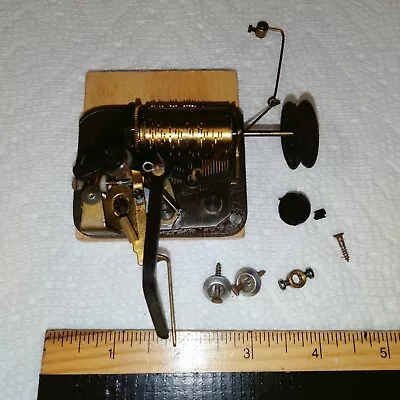 Vintage Cuckoo Clock Music Box Selling As Clock Parts One Broken Plastic Piece • $19.95