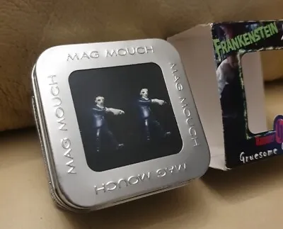 Mag Mouch Sophos Gruesome Cufflinks Hammer Horror Film Frankenstein Halloween • £20