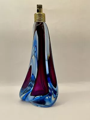 Murano Glass Lamp  Beautiful Colours Heavy Original • £280