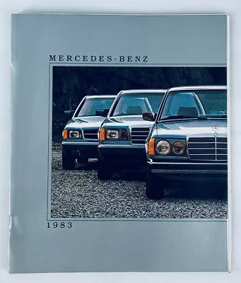 1983 Mercedes-Benz Lineup Dealer Showroom Sales Brochure Guide Catalog • $15.96