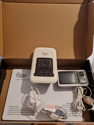 Tommee Video Sensor Baby Monitor - White • £40