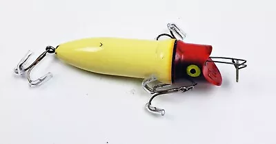 Aqua Sonic Co Battery Operated Buzzter Boy Lure White Red Head AZ C 1960s • $9.99