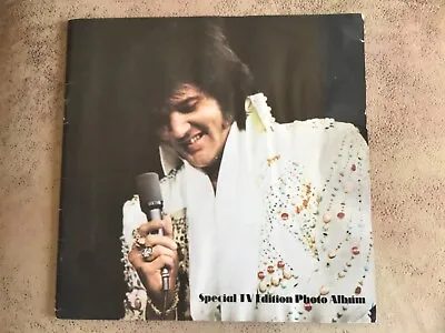 RARE!  Vintage 1970's ELVIS  Special TV Edition Photo Album Souvenir Book • $2.99