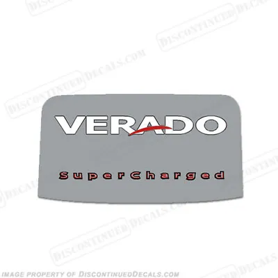 Fits Mercury 2006-2012 135/150/175/200 'Verado Supercharged' Rear Decal • $22.95