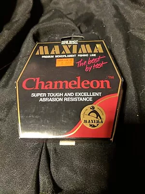 Maxima Fishing Line One Shot Spool Chameleon 12-Pound/220-Yard New Old • $12