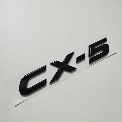 Black Car Rear Trunk Emblem Nameplate Badge Accessories For MAZDA CX5 CX-5 • $11.99