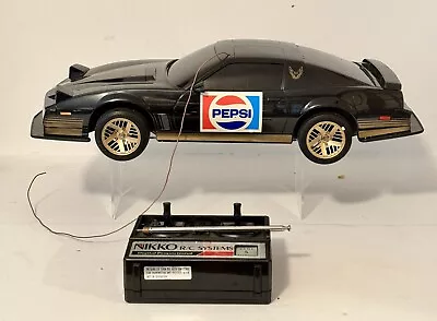 ESTATE Vintage Nikko R/C Pepsi Firebird Rally Racer Orig Box & Papers RDC-10920 • $79.99