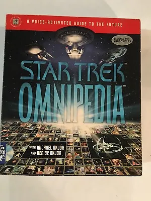 Star Trek Omnipedia Voice Activated Guide To The Future Unopened • $23.71