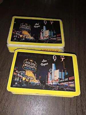 Vintage Golden Nugget Casino Las Vegas Playing Cards • $15