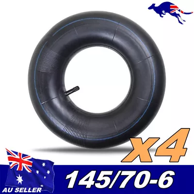 4x 145/70- 6  Tyre Inner Tube 70/110cc ATV Quad Bike Buggy Go Kart Mower Trailer • $30.55