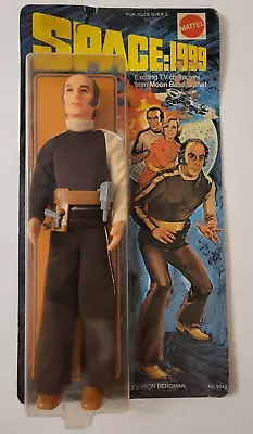 1975 PROFESSOR BERGMAN Vintage SPACE 1999 Unopened MOC FIGURE Great Clear Bubble • $139.99