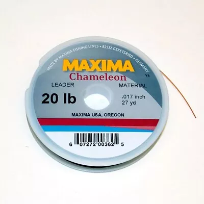 Maxima Leader 27yd Spool Chameleon • $4.99