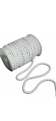 Curtain Hem 25g Sew In Lead Cord / Rope Weights - Sold By The Metre • £1.95