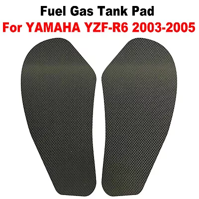 Fuel Gas Tank Pad Sticker For YAMAHA YZF-R6 2003-05 Knee Grip Protect Anti-slip • $21.81